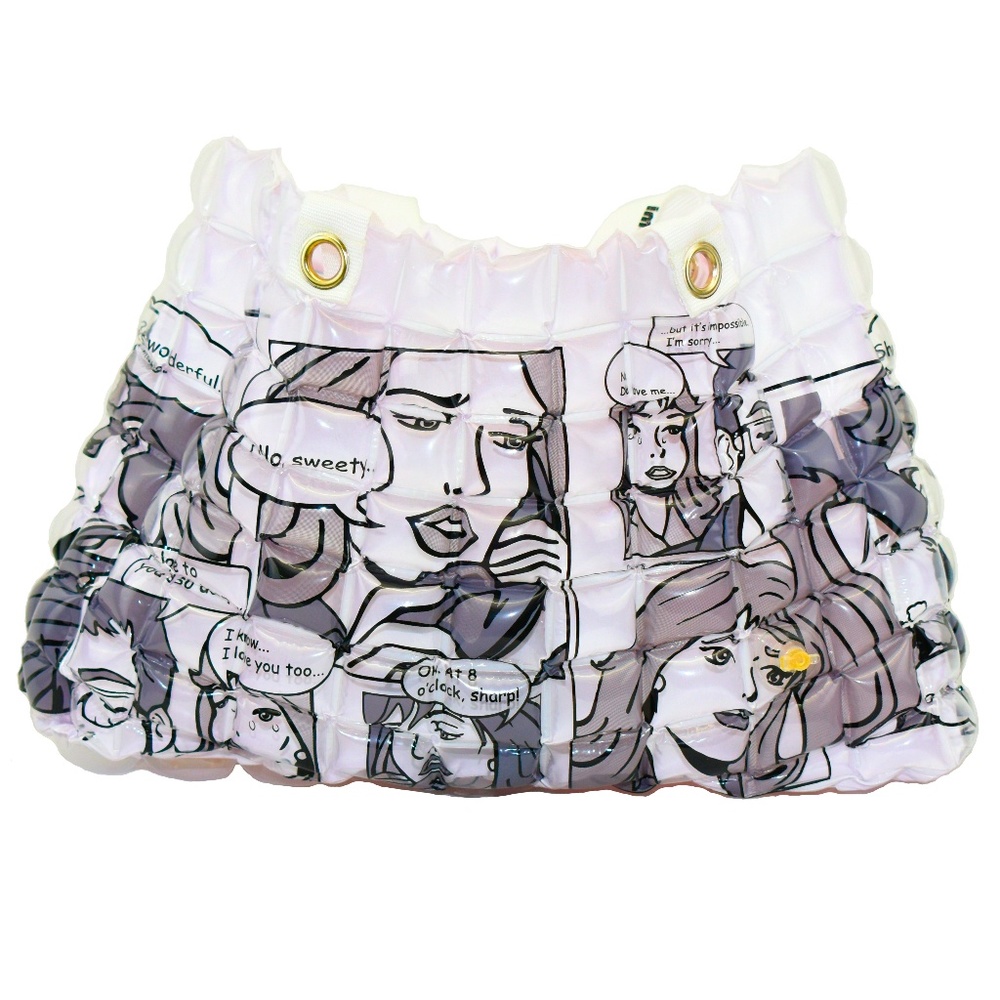 Sloope Comic Waterproof Inflatable Beach Bag Tote